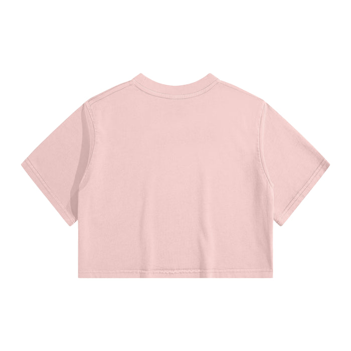 Active Washed Crop Top