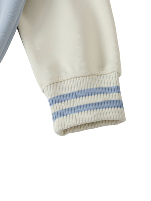 Wellness Varsity Jacket (Light Blue)