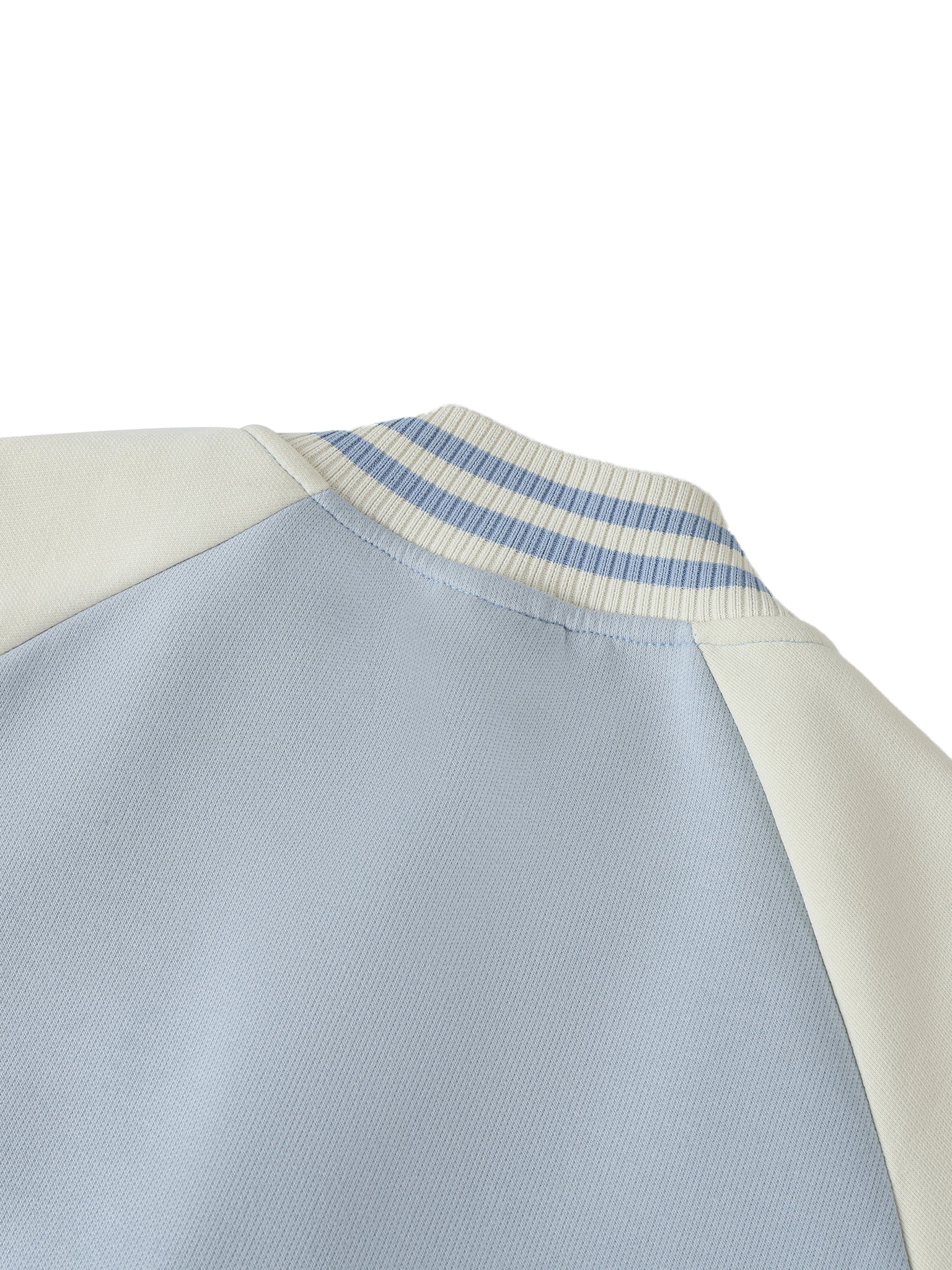 Wellness Varsity Jacket (Light Blue)