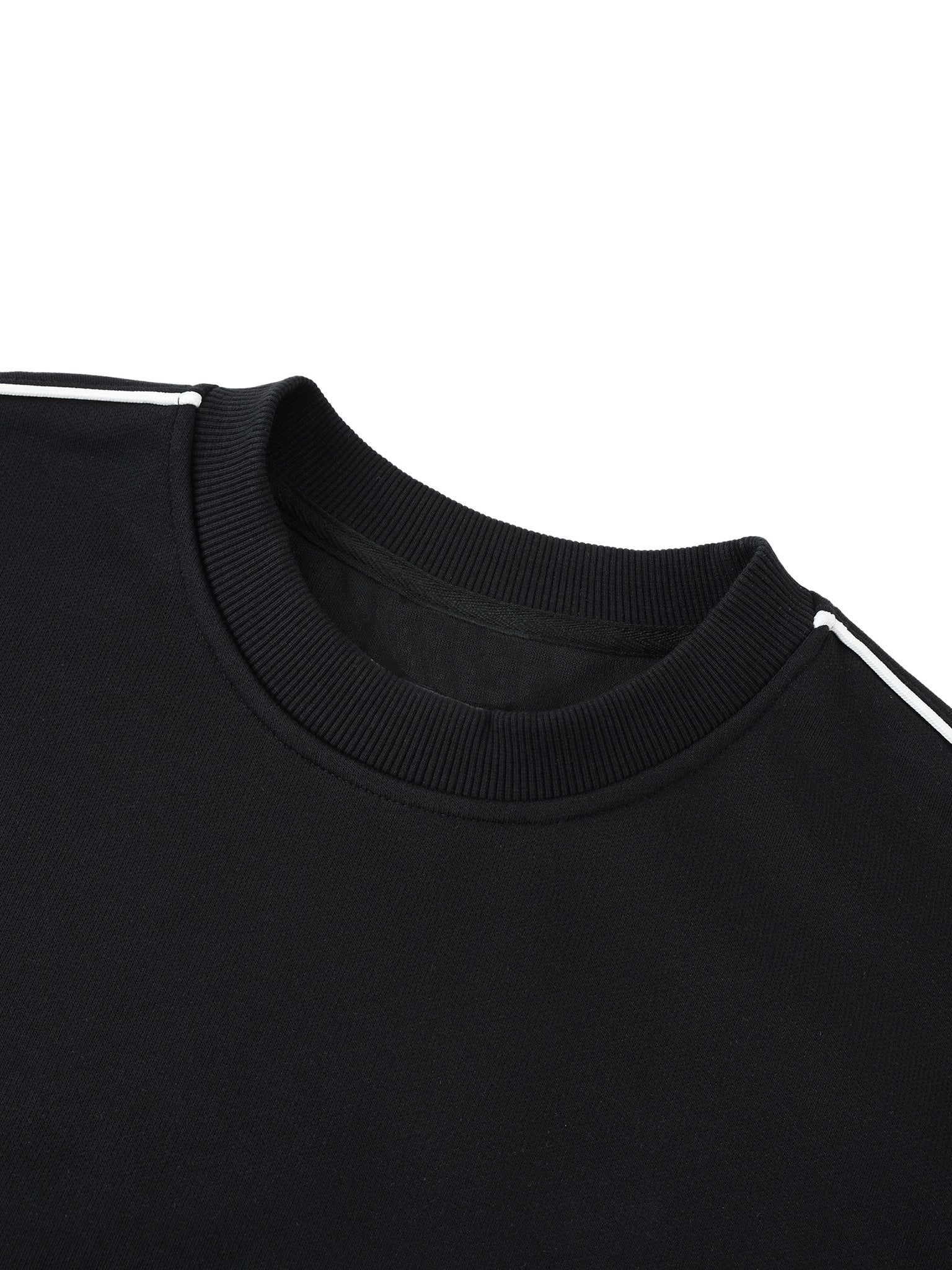Wellness Oversized Taped Sweatshirt (Purple)