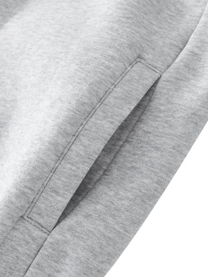 Wellness Zip-Up Fleeced Varsity Jacket