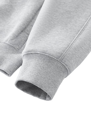 Wellness Zip-Up Fleeced Varsity Jacket