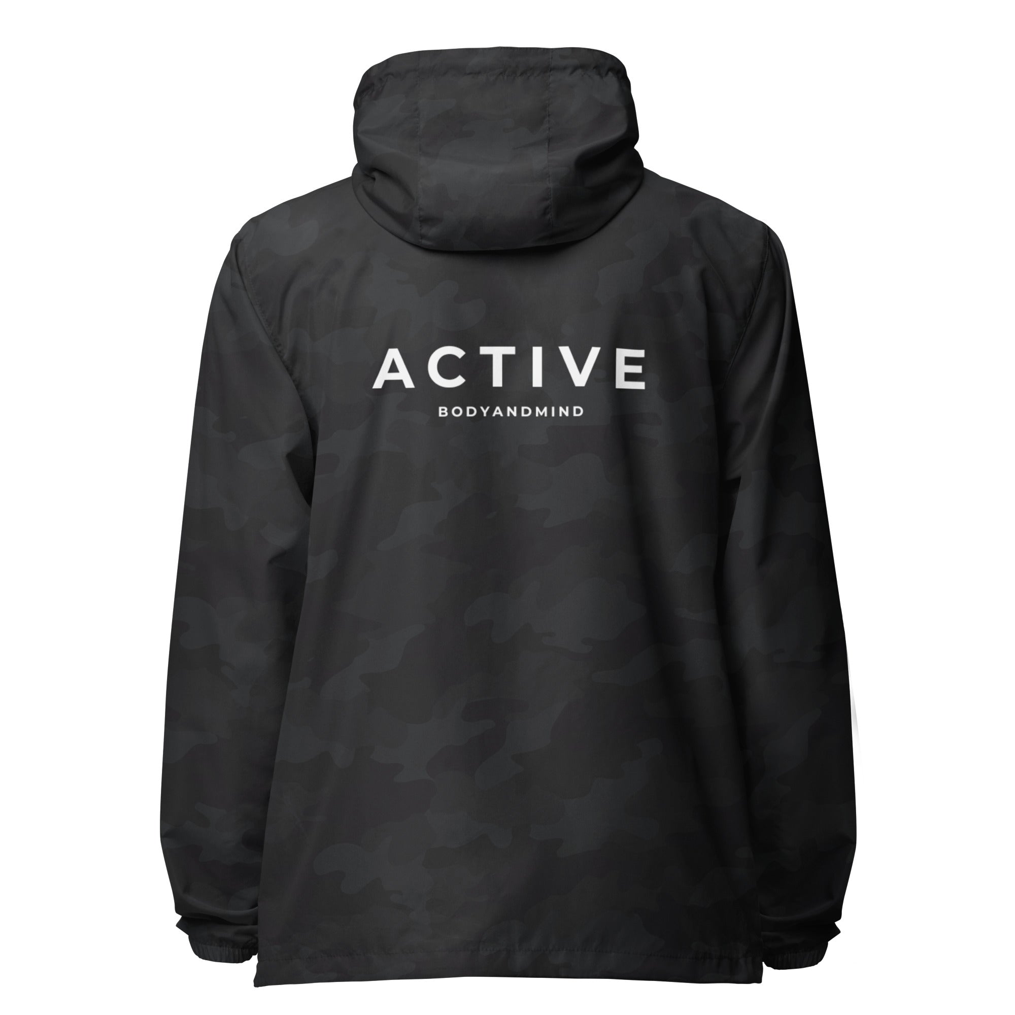 Active Lightweight Full Zip Windbreaker (Camo)