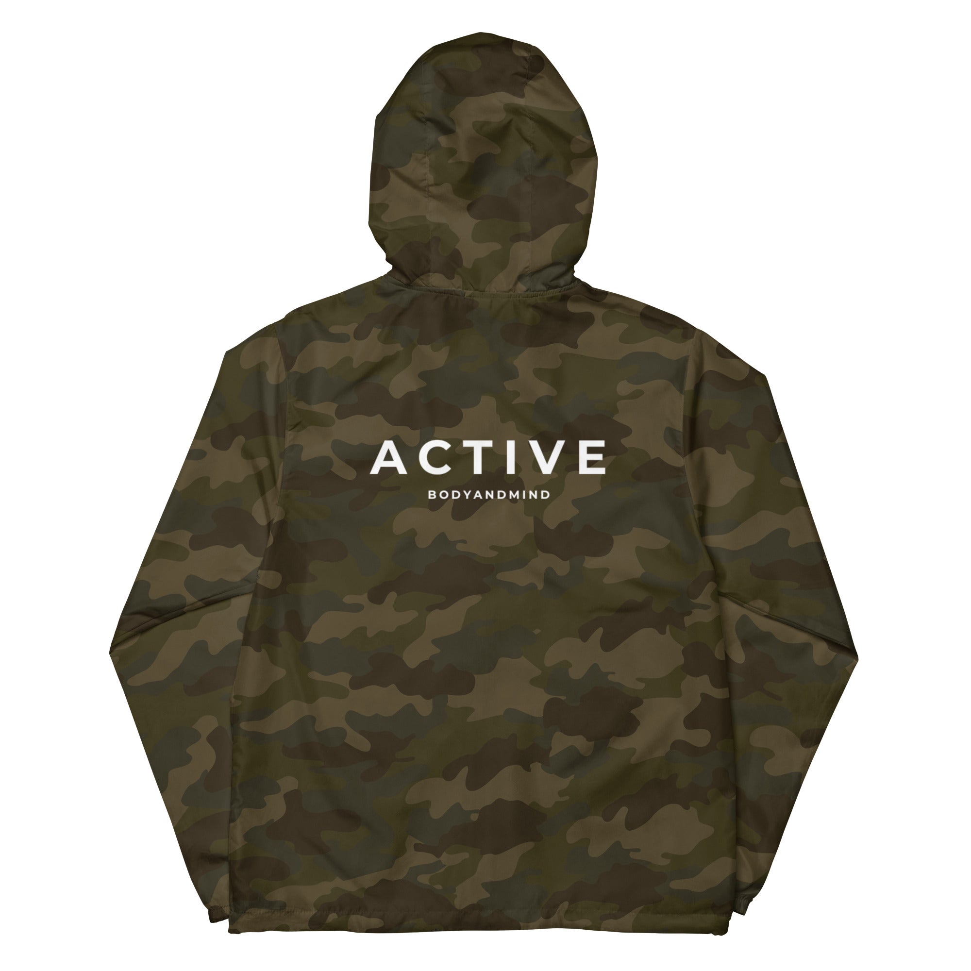 Active Lightweight Full Zip Windbreaker (Camo)