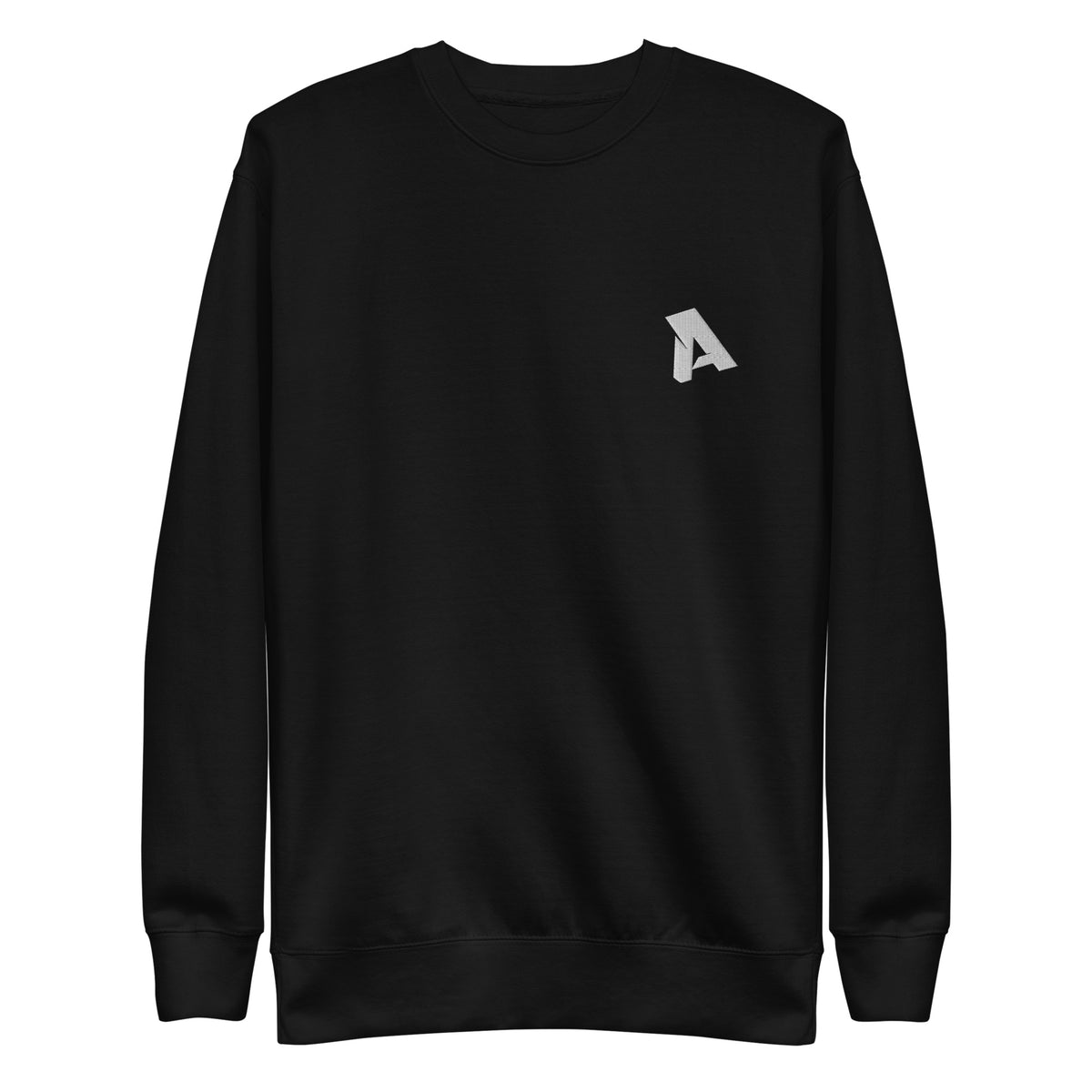 Active Premium Crew-White