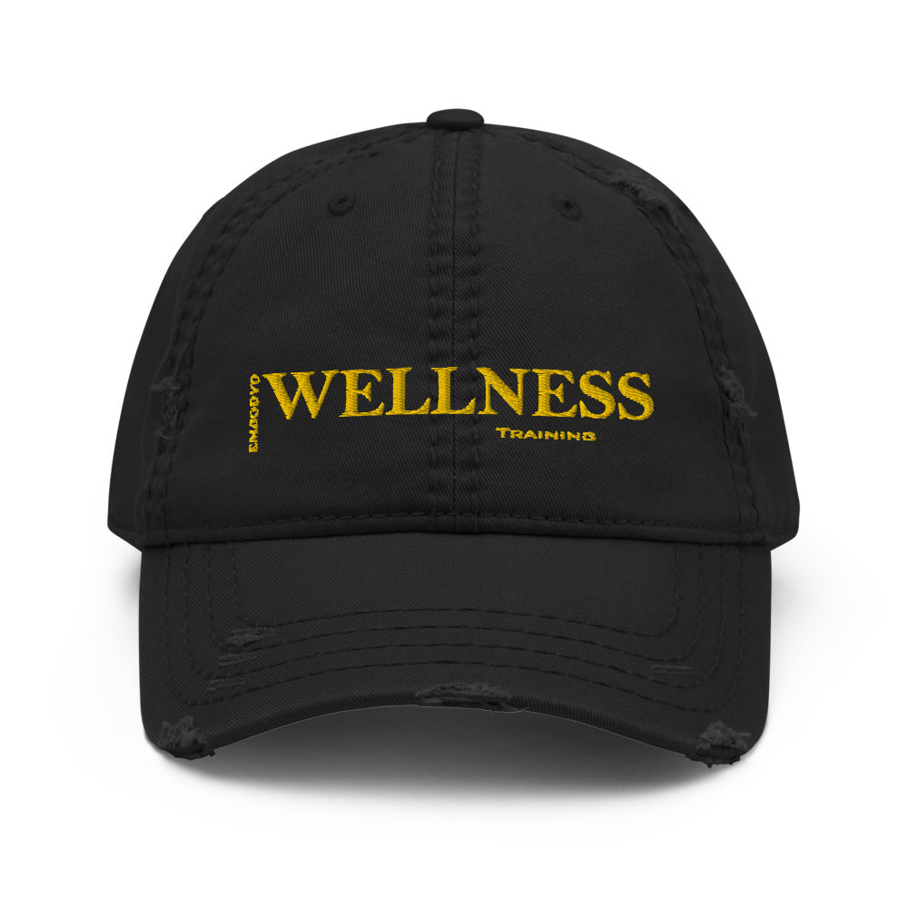 Wellness Distressed Dad Hat