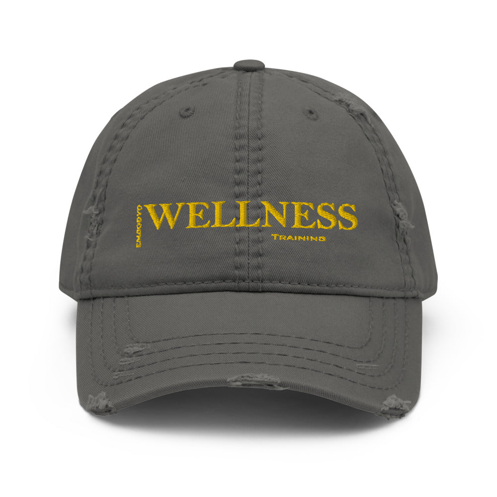 Wellness Distressed Dad Hat
