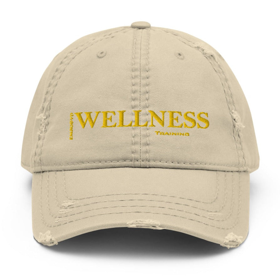 Wellness Distressed Dad Hat